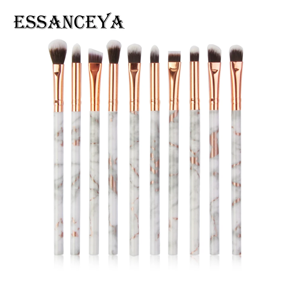 ESSANCEYA кистей для макияжа 7/10 шт. многофункциональный макияж, основа, тени для век набор кистей мини кисти с косметическим кисточки в сумке инструменты