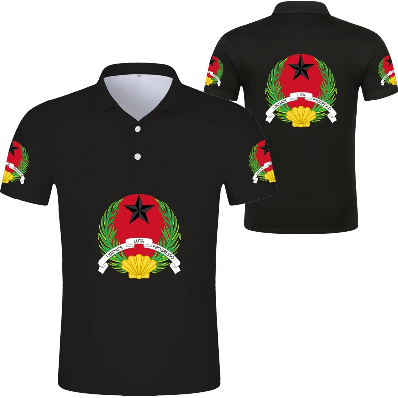 Рубашка поло Гвинея-биу рубашка с бесплатным именем и номером gnb рубашка-поло