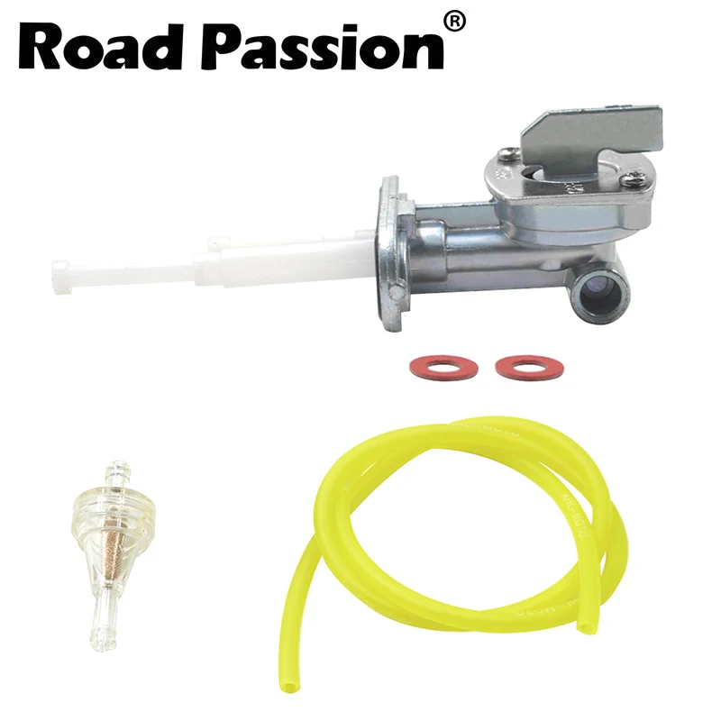 Дорожная страсть Petcock топливный переключатель клапан фильтр масляная трубка для
