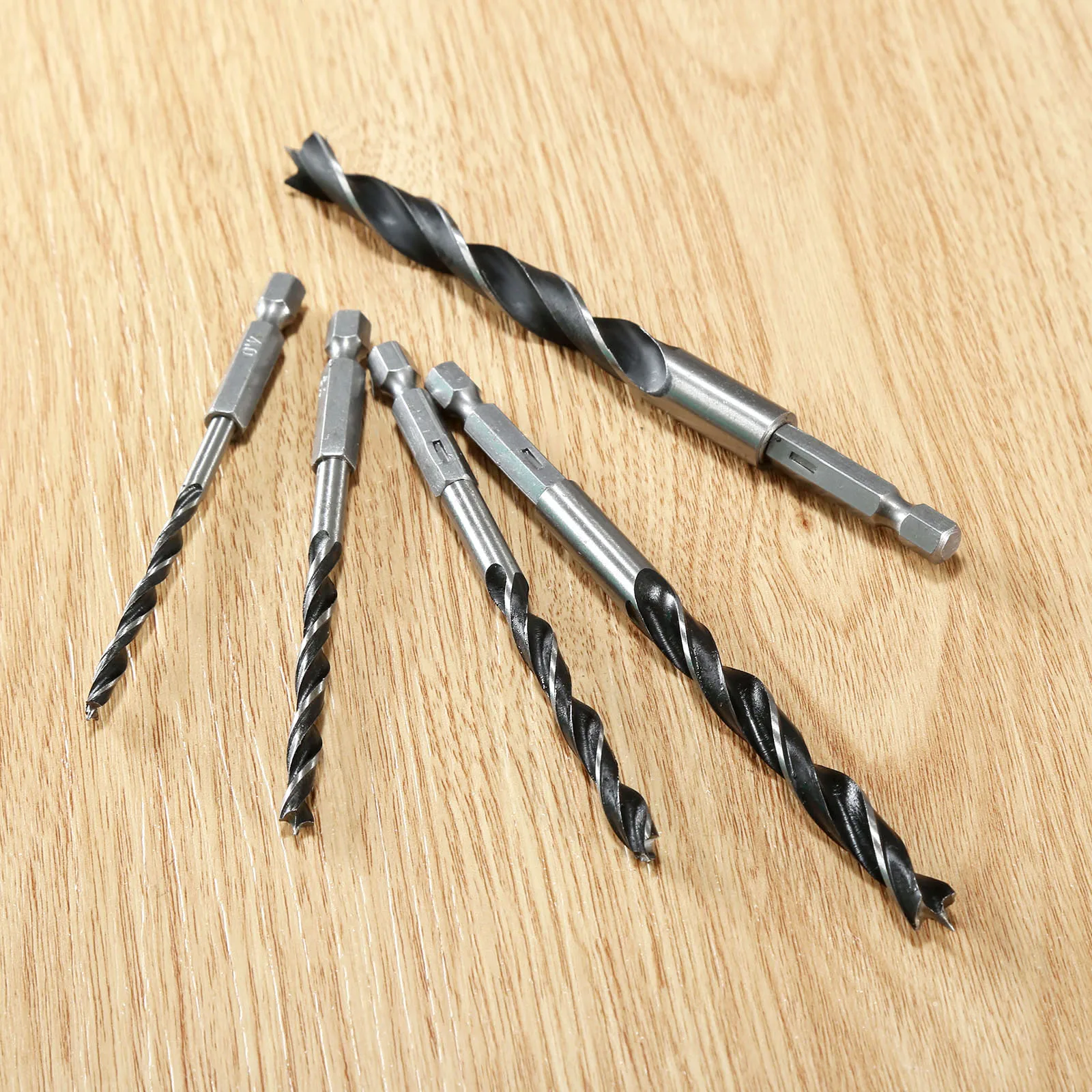 5 шт. 1/4 &quotшестигранный хвостовик сверла по металлу набор деревообрабатывающий