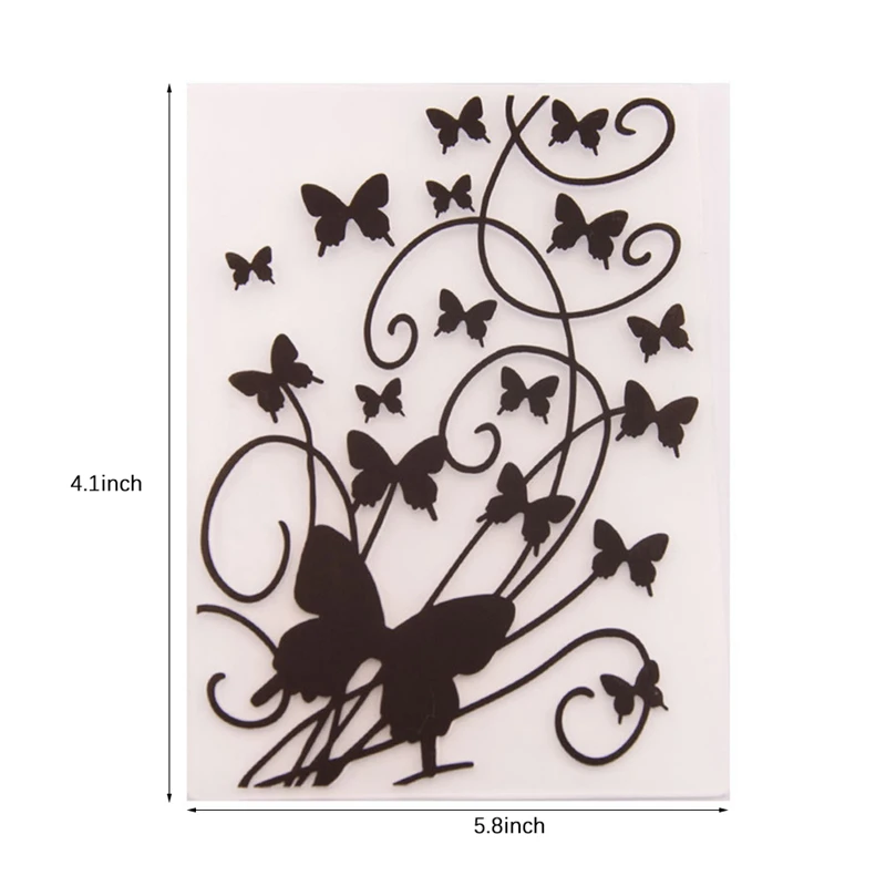 Embossing Folders DIY making Paper Cards Craft Card stencil Scrapbook Template Plastic transparent Stamps Wedding Decor | Дом и сад