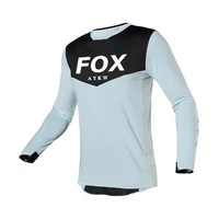 downhill bike jersey fox jersey mtb shirt long sleeve cycling jersey bicycle shirt men 2021 vtt motocross camisetas offroad dh
