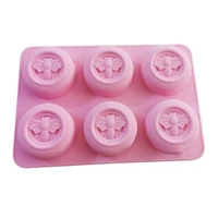 multifunction bee shape non toxic fondant cake mold baking accessories kitchen gadgets diy silicone 6 cavities soap mould