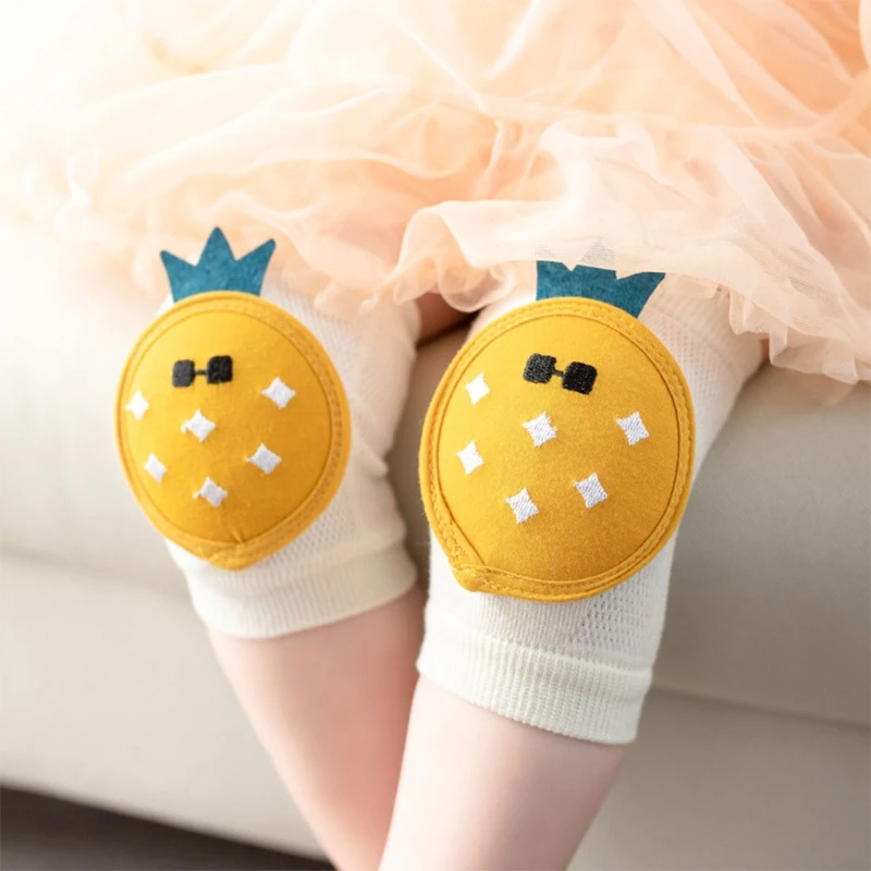

1 Pair Baby Knee Pads for Crawling Infant Kneepads Adjustable Elastic Leg Warmer