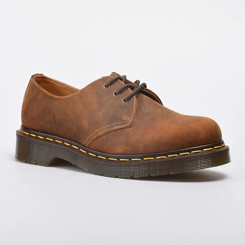 

Уличные брендовые удобные рабочие туфли Martens, обувь для пар, уличная одежда, мужские повседневные туфли, Осенняя обувь