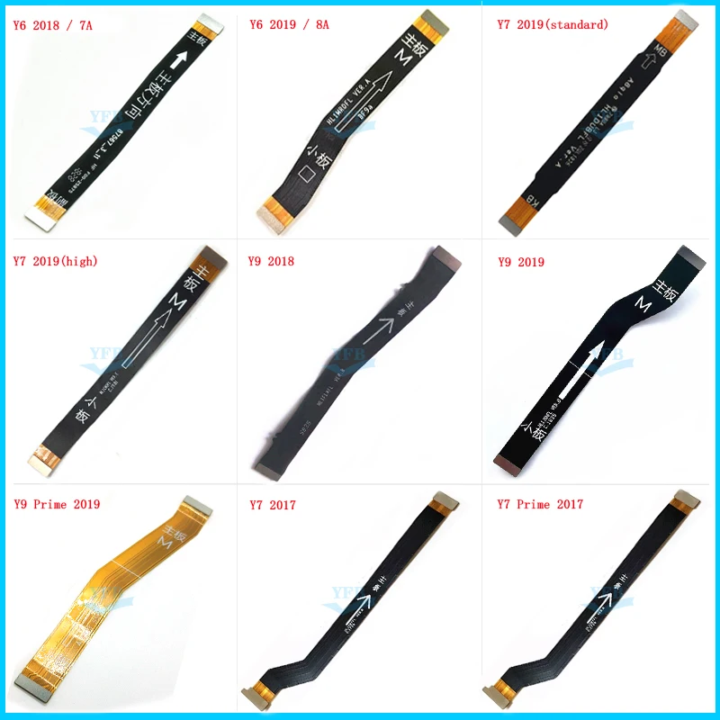 Buy 10pcs Main Board Motherboard LCD Display Connector Flex Cable For Huawei Y6 Y7 Y9 Prime 2017 2018 2019 Ribbon on
