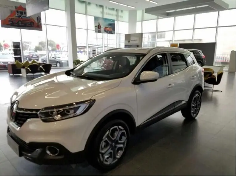 Алюминиевый сплав автомобильный багажник на крыше автомобиля несущей бар серебро Подходит для Renault Kadjar
