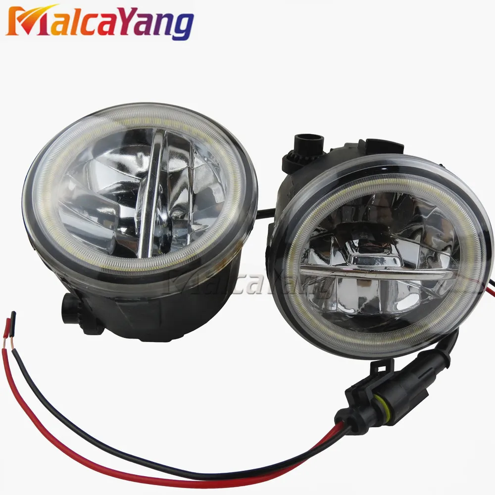 2 шт. мощный внешний 90 мм светодиодный глаза ангела фары Противотуманные для Infiniti