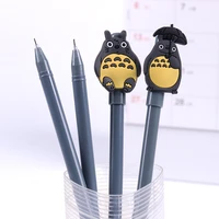 1pc 0 5mm kawaii ink creative gel pen cartoon cat totoro neutral pens for school writing office supplies pen stationer kids gift