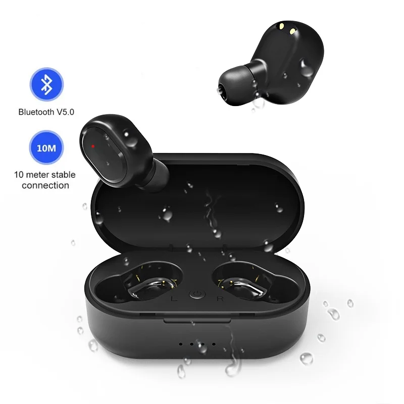 M1 tws беспроводные Bluetooth наушники бинауральные стерео портативные гарнитуры наушники V5.0 с 350 мАч зарядная коробка bluetooth гарнитура