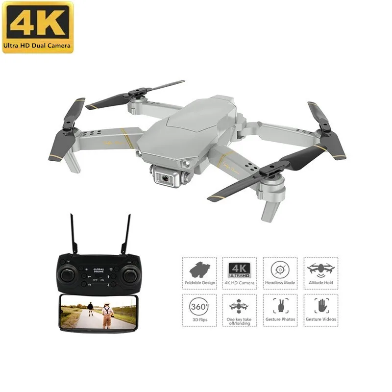 4K Дрон с двойной HD камерой оптический поток позиционирование двойная