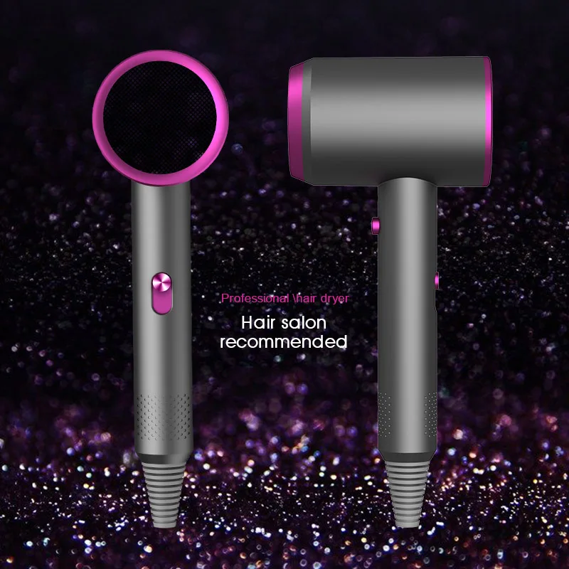 

Professional Hair Dryer Hair Dryer Diffuser Hot/Cold Air Hair Dryer Blue-Ray Negative Ion Air Collecting Hair Blow Dryer