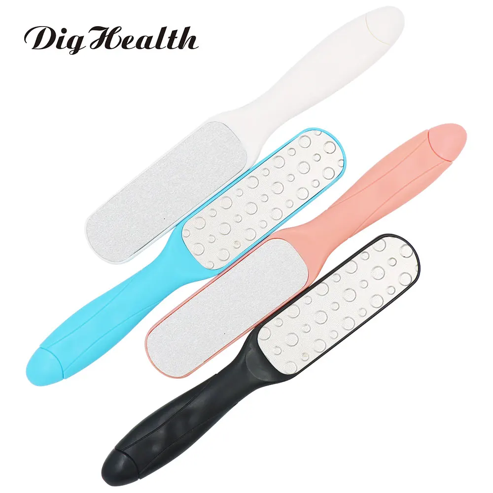 

Dighealth 1pcs Professional Double Side Foot File Rasp Heel Grater Hard Dead Skin Callus Remover Pedicure File Foot Grater