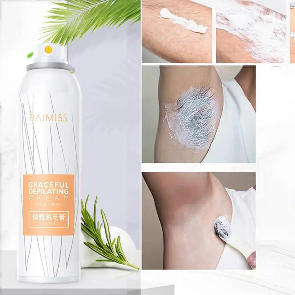 

120ML Hair Removal Cream Painles Permanent Muse Spray Wax Hair Care Super Natural Depilating Body Graceful Depilation Depil O2N4