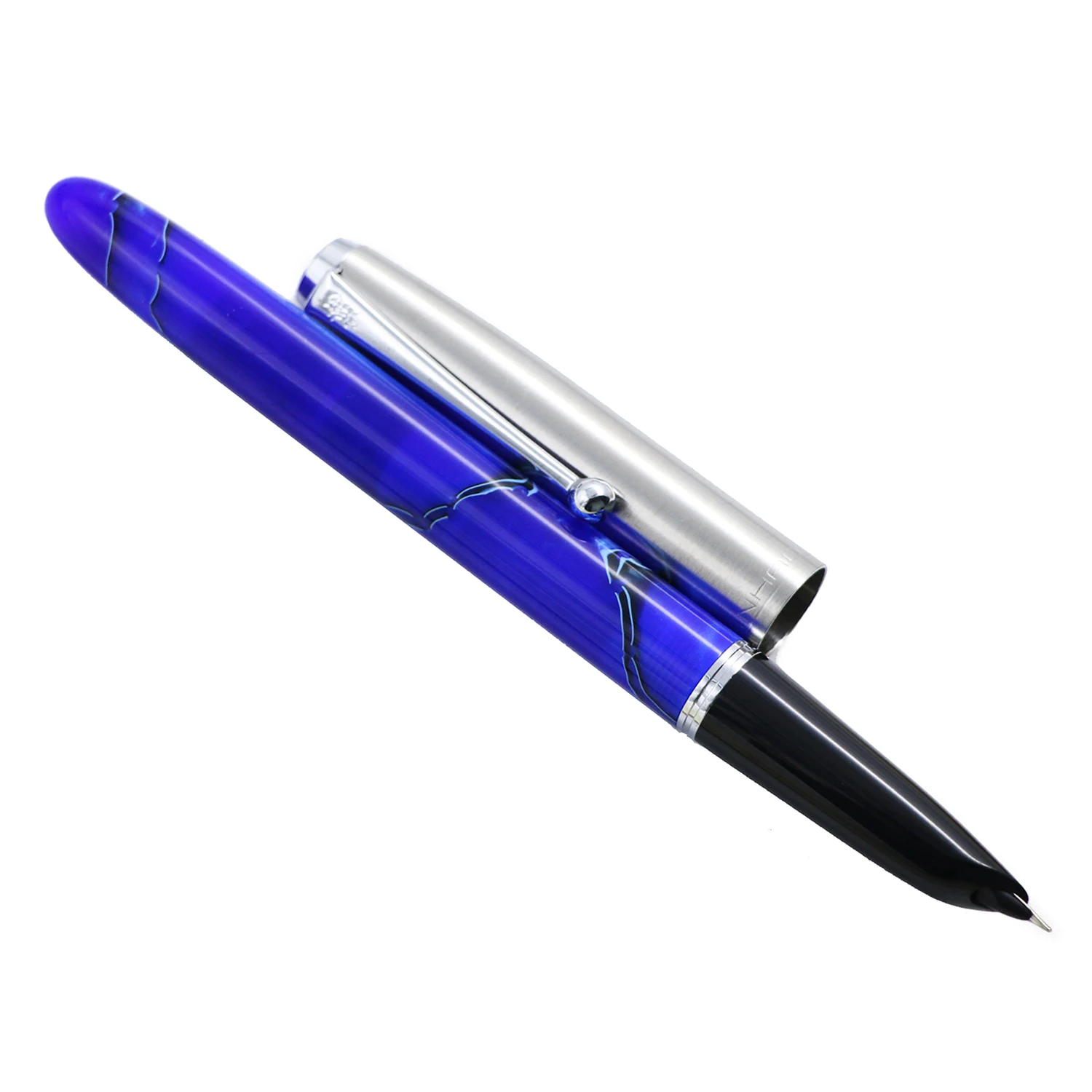 Высокое качество Jinhao 51A акриловая авторучка 0,38 мм дополнительный тонкий наконечник органические стеклянные чернила ручка Подарочная коробка набор