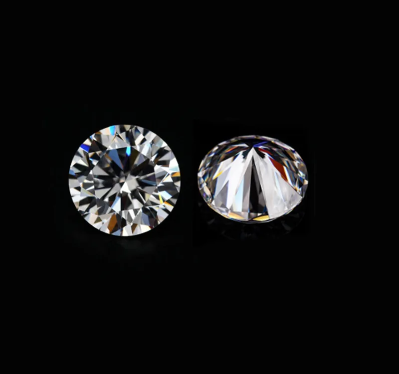 Свободные драгоценные камни Муассанит IJ цвет 0.5ct 0 5 карат мм ясность VVS круглый