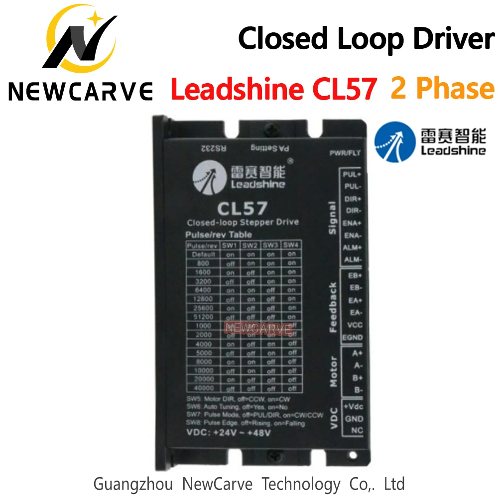 2-фазный шаговый двигатель Leadshine CL57 24-50 В постоянного тока для Nema23 57CME23 с закрытой