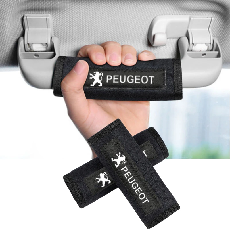 

Автомобильный Стайлинг держатель ручки крыши Защитная крышка перчатки для Peugeot 407 206 107 307 308 406 408 208 301 3008 2008 208XS 208GTi