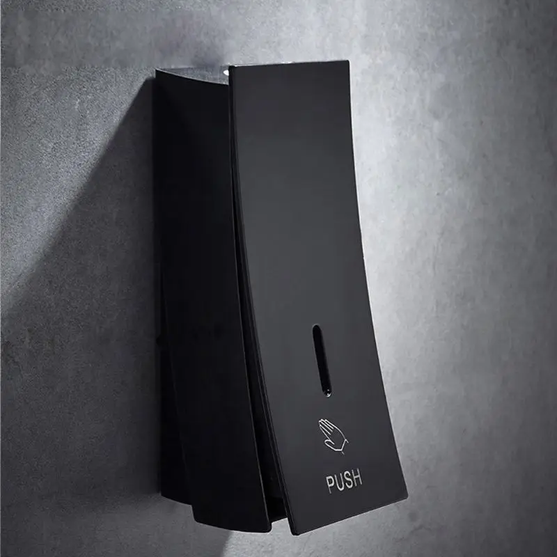 

450ml Bathroom Shampoo Soap Dispenser Shower Pump Wall Mounted No Drilling Fit Y98E