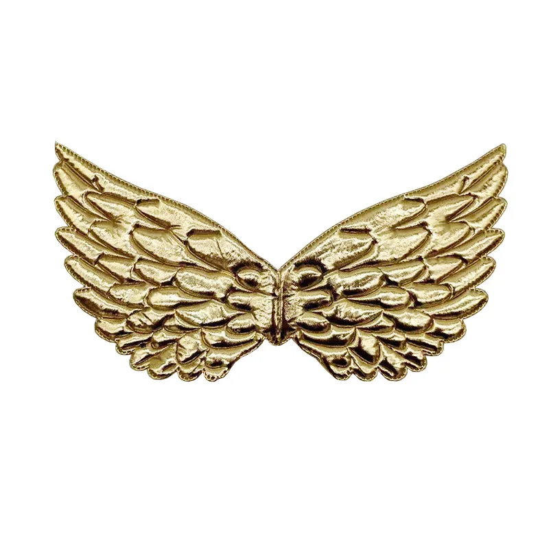 Детский костюм единорога золотого и серебряного цвета с крыльями для девочек