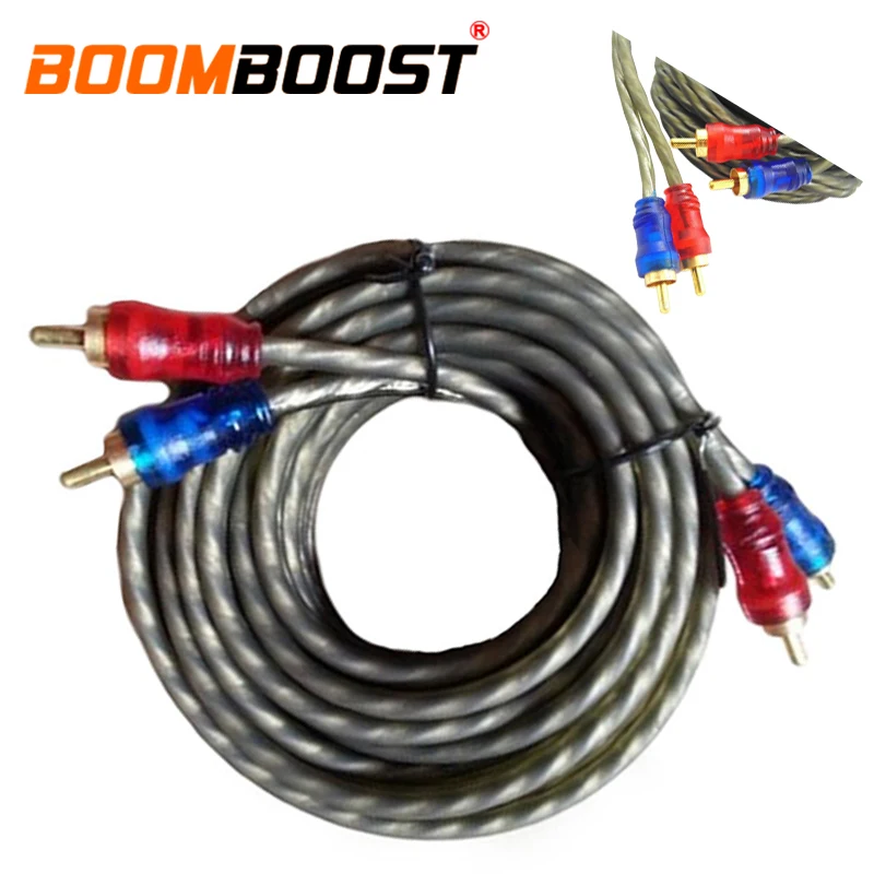 Автомобильный усилитель витая пара аудиокабеля 5 м аудио кабель высокой четкости