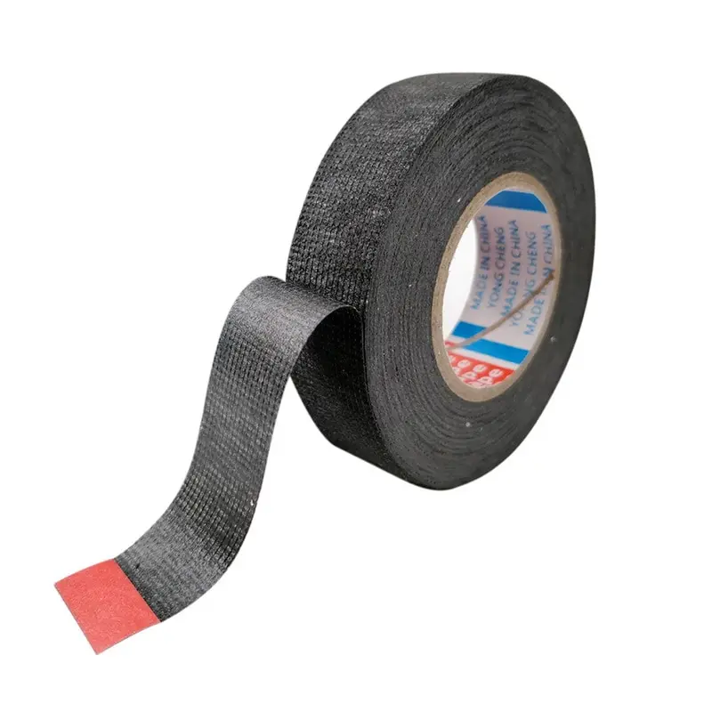 

New Tesa Type Coroplast Adhesive Cloth Tape For Cable Harness Wiring Loom Width 9/15/19/25/32MM Length15M