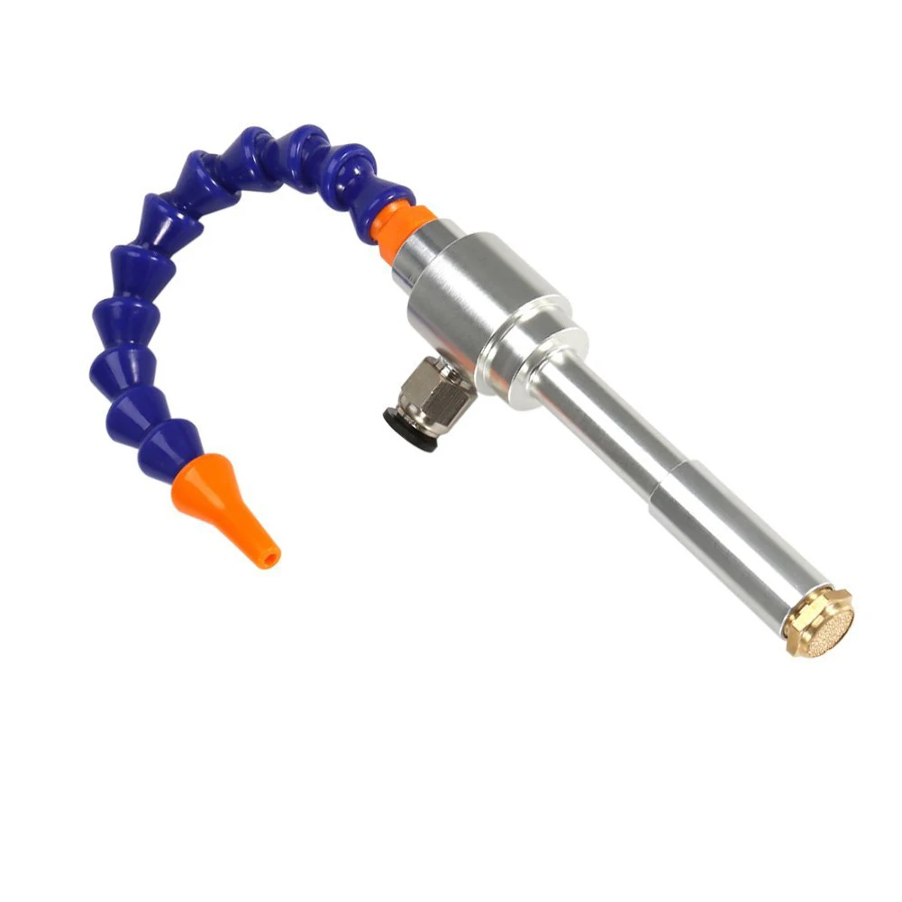 

Adjustable Mechanical Process Cold Air Dry Cooling W/ Flexible Tube For Mist Coolant Lubrication CNC Cooling Spray System