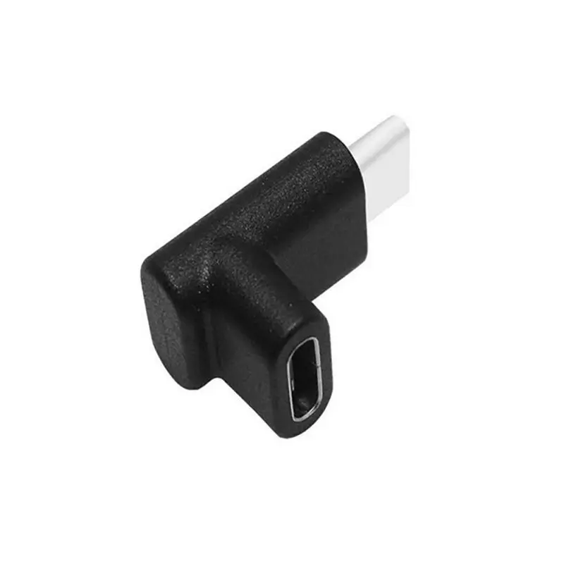 Переходник Mini USB 3 1 Type C папа мама 90 градусов прямоугольный конвертер для