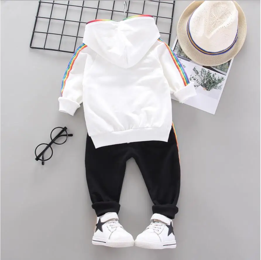 Children Clothing 2021 Spring Autumn Toddler Boys Clothes Hoodies Jacket +Pants Outfits Kids Sport Suits For Set | Детская одежда и
