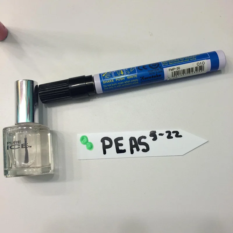 

300 Pcs 4 Inch Plastic Plant Tags Garden Nursery Labels