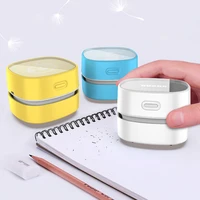 mini keyboard vacuum robot portable desktop cleaner sweeping robot draw cleaning area mopping wash breakpoint cleaning laser