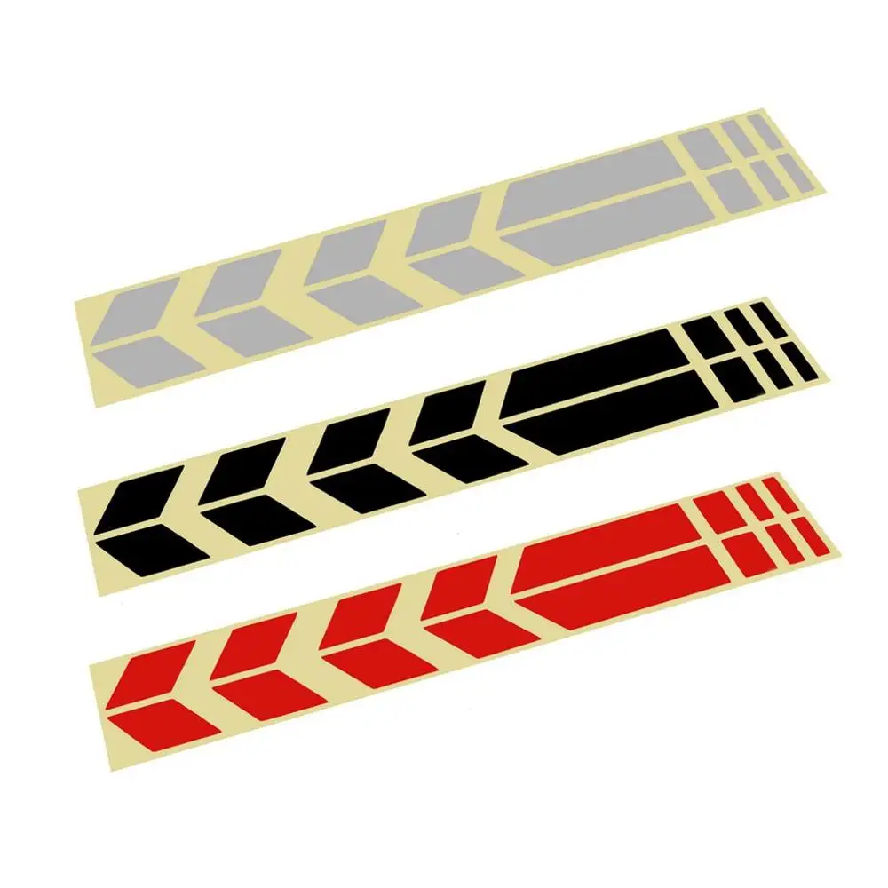 

Motorcycle Reflective Arrow Line Warning Stickers Motorcycle Fender Stickers Decorative Stickers Motorcycle Accessories