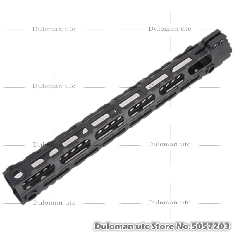 Duloman utc MI M-LOK ультра легкий свободный поплавок Handguard Тактический CNC 12,5 дюймов поручень для страйкбола AEG/GBB винтовки