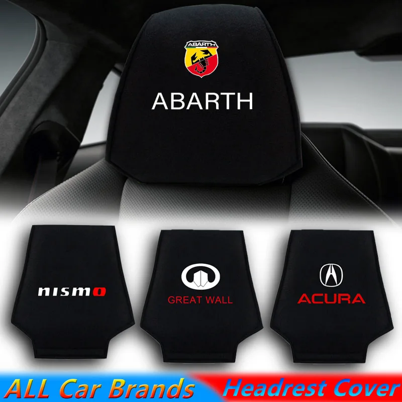 

1pcs Seat Backrest Headrest Cover Pillow Towel For Buick Regal 2017 2018 V8 Park Avenue Encore Riviera Lacrosse Enclave Envision