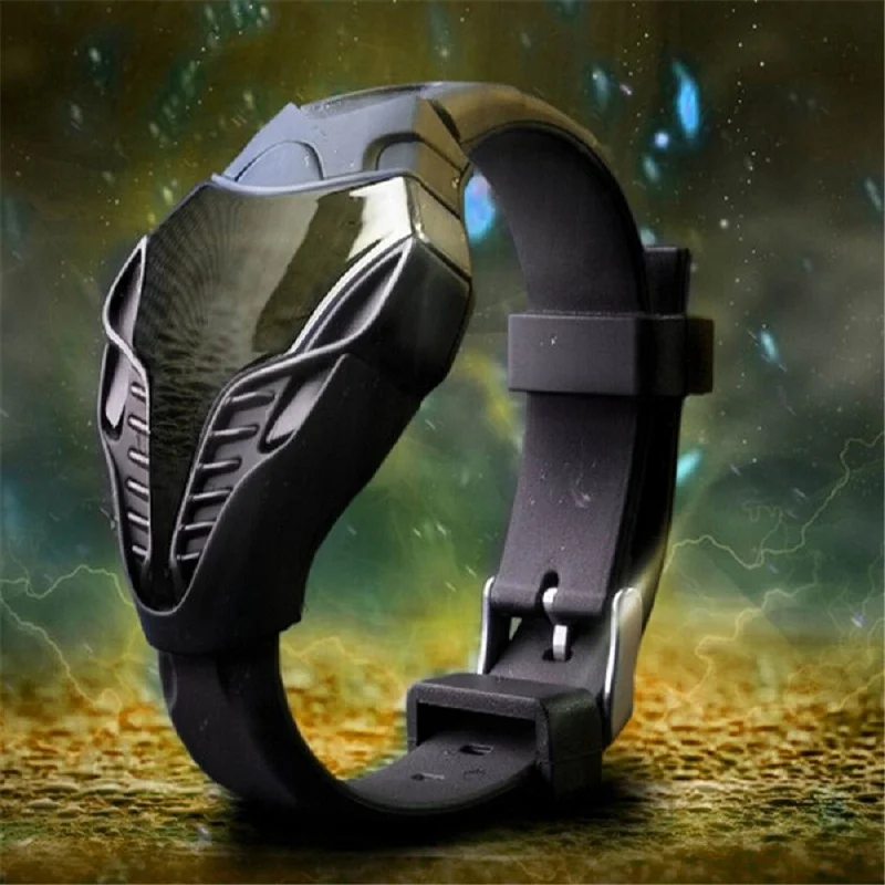 Часы Chasy светодиодные для мальчиков и девочек модные цифровые наручные часы с