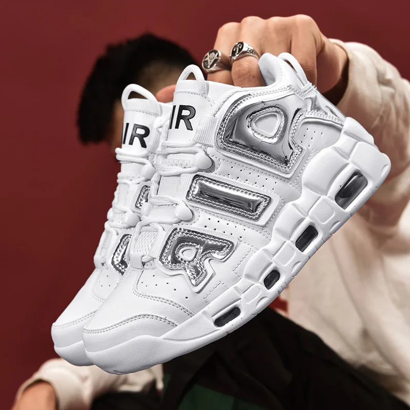 Мужские уличные баскетбольные кроссовки 2021 Master дышащие с воздушной подушкой для