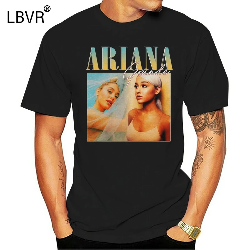 Футболка Ariana Grande Sweetner World Tour Merch thank u next новинка хлопковые футболки с короткими