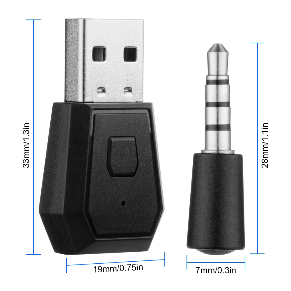 USB адаптер Bluetooth 3 5 EDR для наушников и микрофона 4 0 мм|USB-адаптеры| |