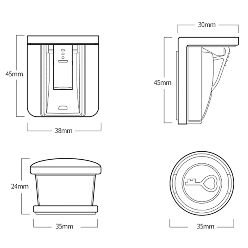 Магнитный замок для безопасности детей защита дверей шкафов ящиков невидимый |