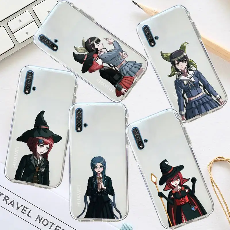 

Danganronpa V3 Killing Harmony Phone Case Transparent for Huawei honor P mate Y 20 30 40 10 8 5 6 7 9 i x c pro lite prime smart