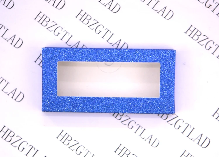 no tray Royal blue 10 компл./лот упаковочная коробка для ресниц пустой ресницы посылка многоцветный бумажная коробка белый фарфоровый поднос с фокусным расстоянием 25 мм ресницы DIY блестящие упаковочная коробка - Цвет: no tray Royal blue