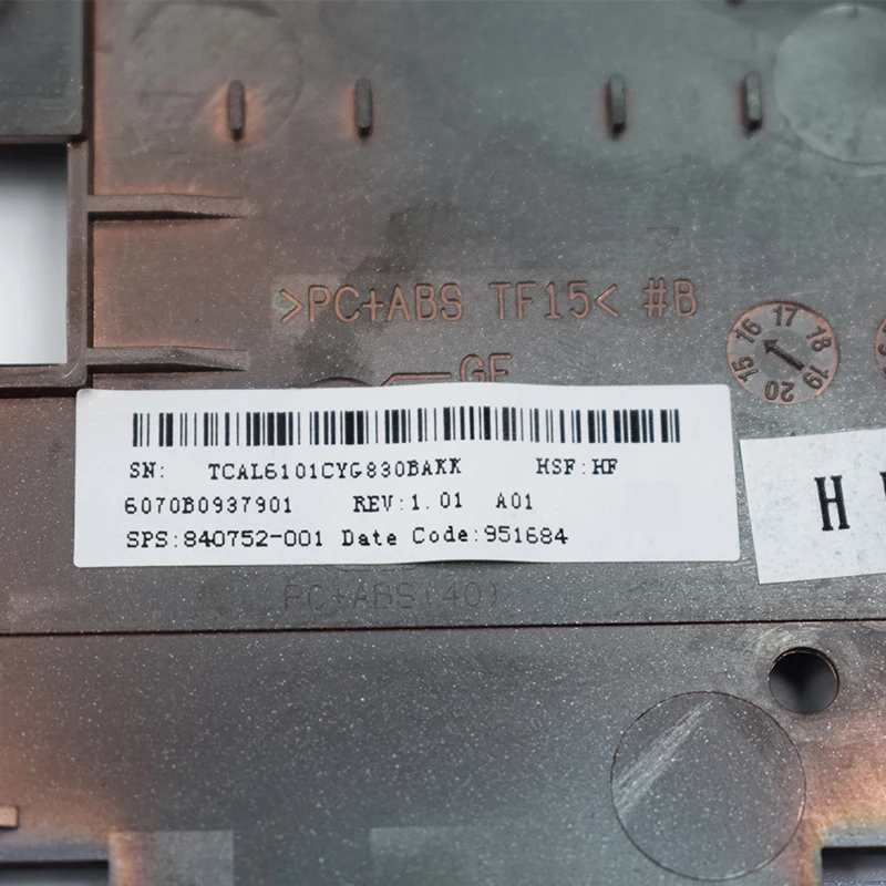 Оригинальный новый Подставка для рук ноутбука HP Probook 650 G2 655 верхний чехол ободок