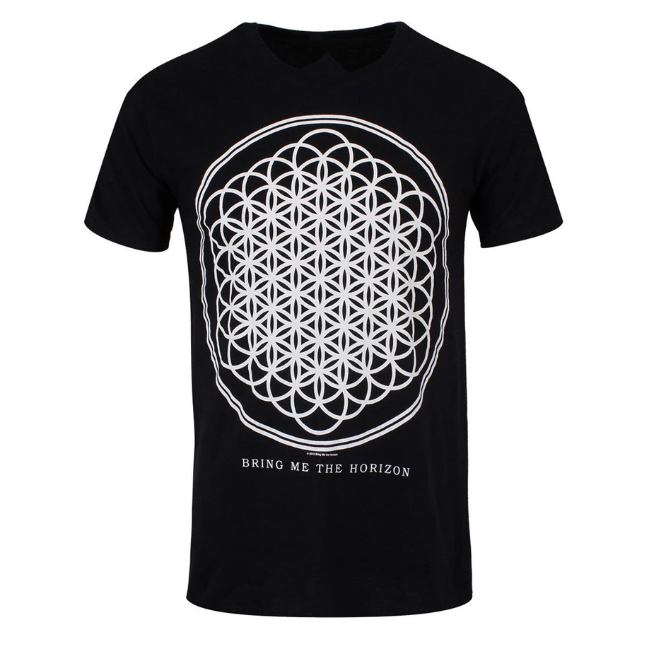 Bring Me The Horizon Bmth Sempiternal Band футболка веселое Harajuku футболка|Мужские футболки| |