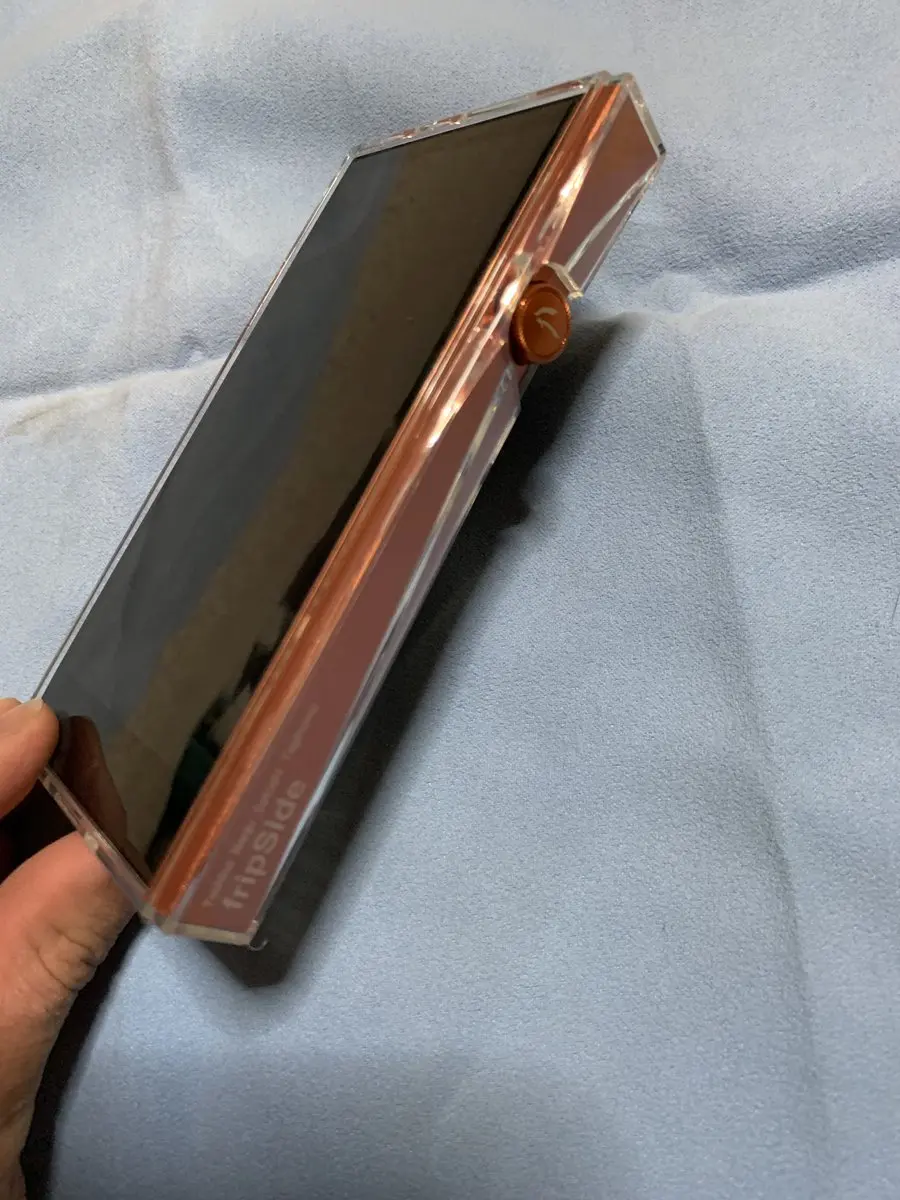 Мягкий прозрачный чехол из ТПУ для IRIVER Astell & Kern A футуристиа SE100 с передней и задней