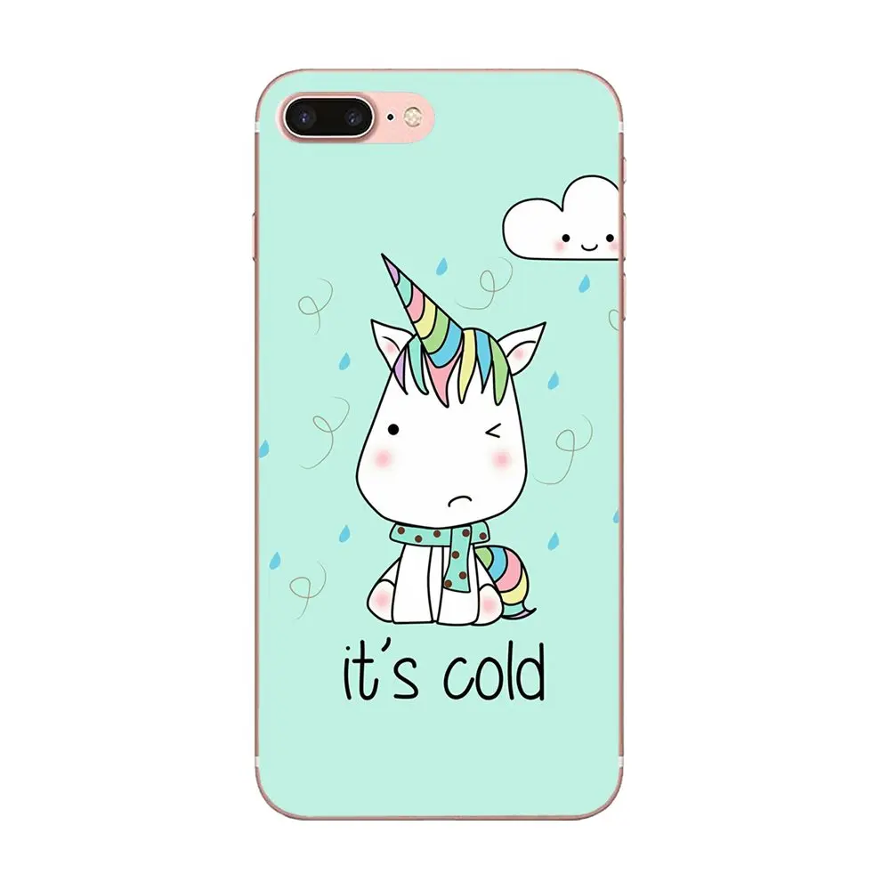 Первоклассное розовое мультяшный Единорог для Galaxy Alpha Note 10 Pro A10 A20 A20E A30 A40 A50 A60 A70 A80