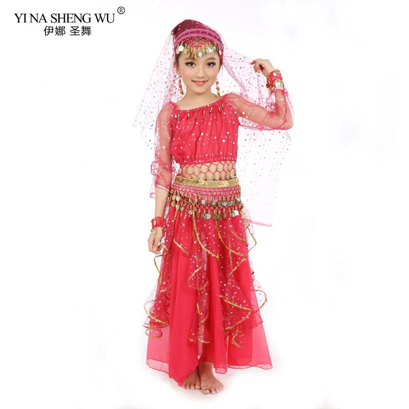 5 шт. детский костюм для танца живота | Тематическая одежда и униформа