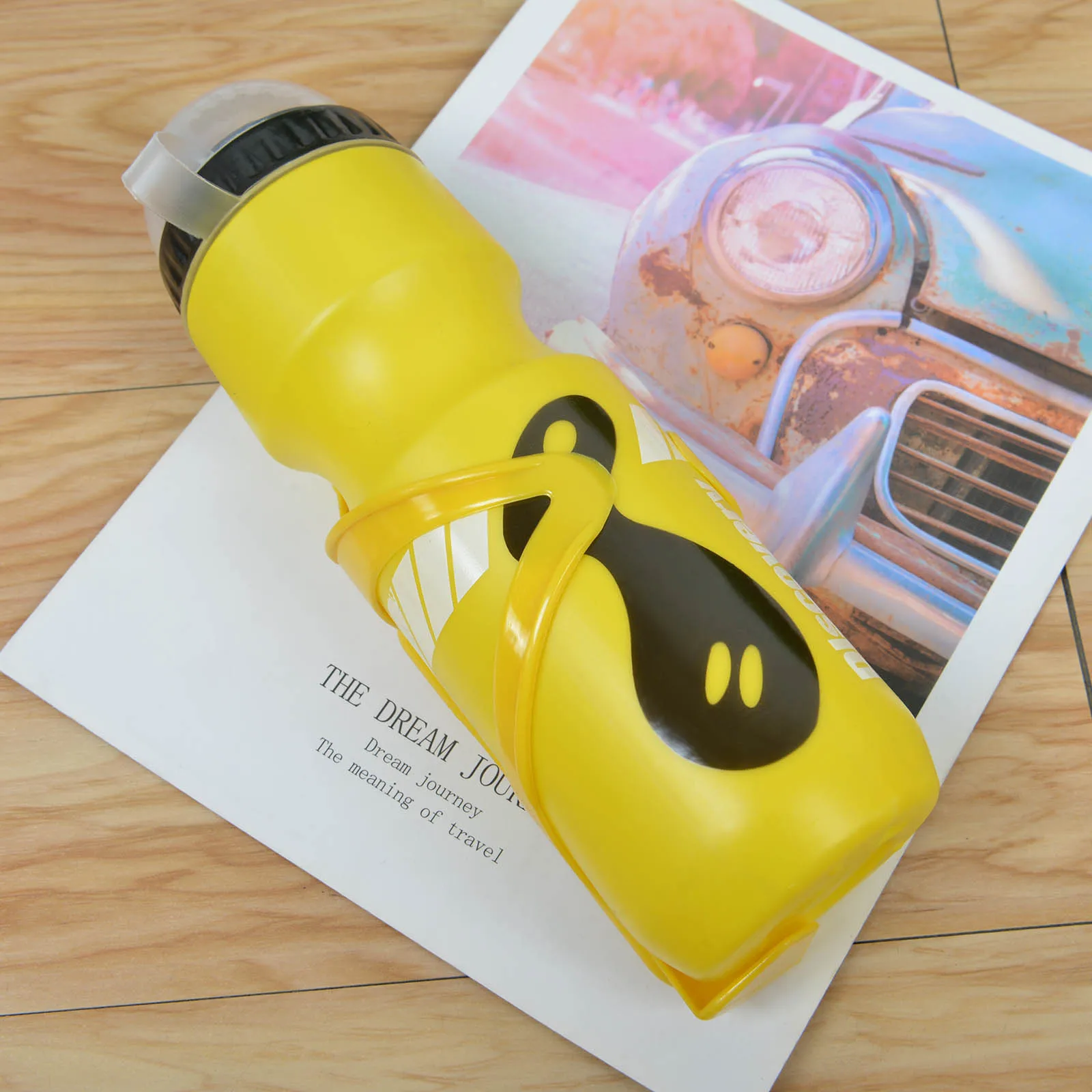 Бутылка для воды 750 мл горного велосипеда велоспорта + держатель бутылки