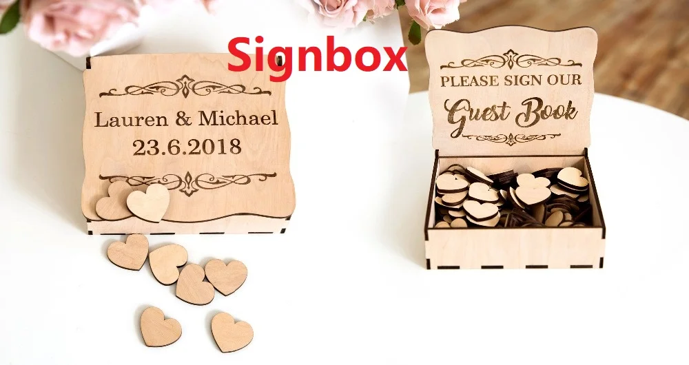 

Rustic Wooden Wedding Clouds Guest Book, Drop Box, Baptism Guest Book Alternative, Baby Shower Wishes Guest Book PARARTDIY