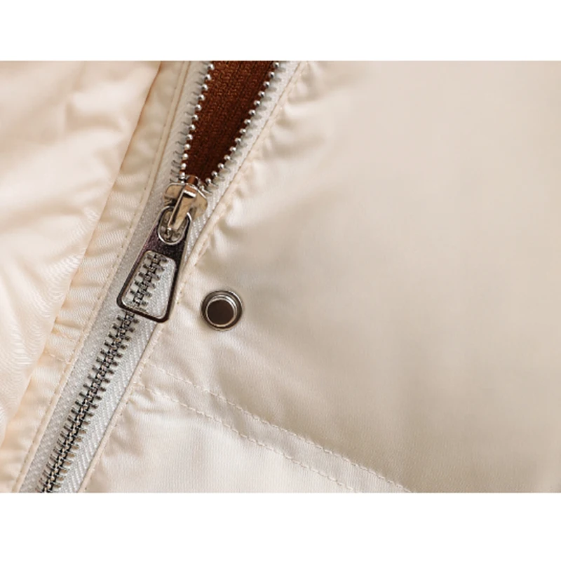 Fitaylor/зимняя куртка с капюшоном и большим воротником из лисьего натурального меха