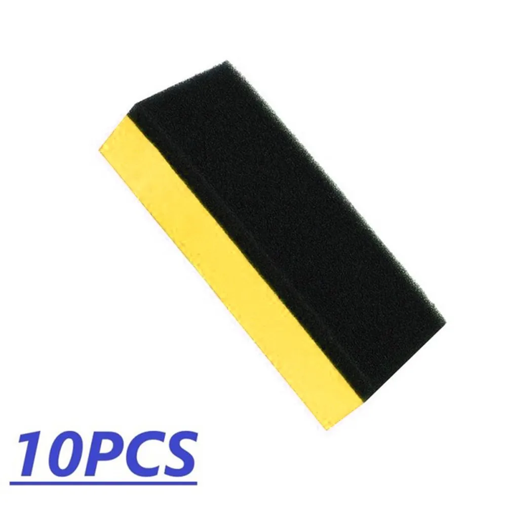 

10pcs Sponges Car Ceramic Coating Sponge Glass Nano Wax Coat Applicator Polishing Pads Automotive Care Supplies